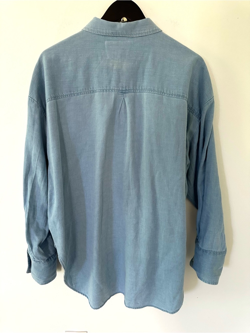 Maeve by Anthropologie The Bennet Buttondown Shirt Chambray Edition size M - Picture 8 of 12